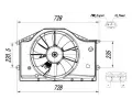 Vtrk chlazen motoru NRF ‐ NRF 47939