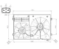 Vtrk chlazen motoru NRF ‐ NRF 47941