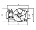 Vtrk chlazen motoru NRF ‐ NRF 47950