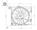Vtrk chlazen motoru NRF ‐ NRF 47955