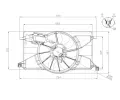 Vtrk chlazen motoru NRF ‐ NRF 47959