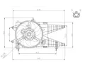 Vtrk chlazen motoru NRF ‐ NRF 47963