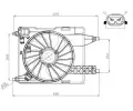 Vtrk chlazen motoru NRF ‐ NRF 47966