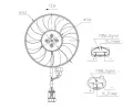 Vtrk chlazen motoru NRF ‐ NRF 47969