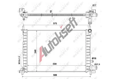 NRF Chladi vody Economy Class NRF 50130A, 50130A