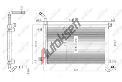 NRF Chladi vody NRF 50145, 50145