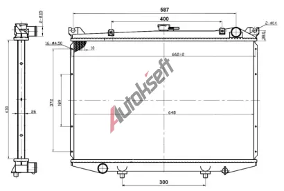 NRF Chladi� vody NRF 503492, 503492