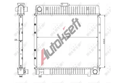 NRF Chladi vody NRF 504250, 504250