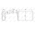 NRF Vmnk tepla - vnitn vytpn NRF 50524, 50524