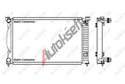 NRF Chladi vody Economy Class NRF 50543A, 50543A