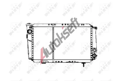 NRF Chladič vody NRF 507343, 507343 NRF Chladič vody NRF 507343, 507343
