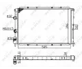 NRF Chladi vody Economy Class NRF 509503A, 509503A