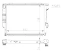 NRF Chladi vody Economy Class NRF 509558A, 509558A