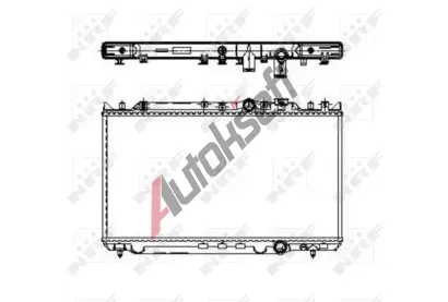 NRF Chladi� vody NRF 509653, 509653