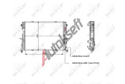 NRF Chladi vody NRF 509729, 509729