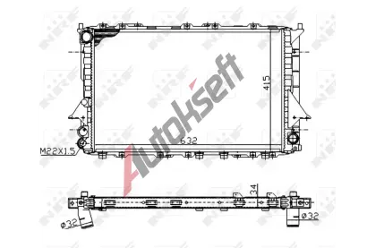 NRF Chladi vody Economy Class NRF 51320A, 51320A