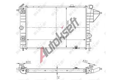 NRF Chladi vody Economy Class NRF 513508A, 513508A