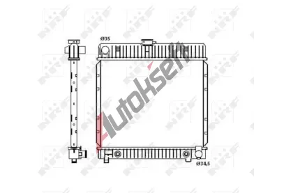 NRF Chladi vody NRF 514250, 514250