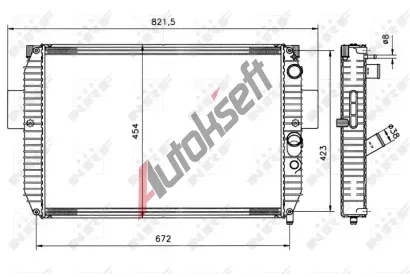 NRF Chladi vody NRF 51564, 51564