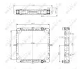 NRF Chladi vody NRF 519569, 519569