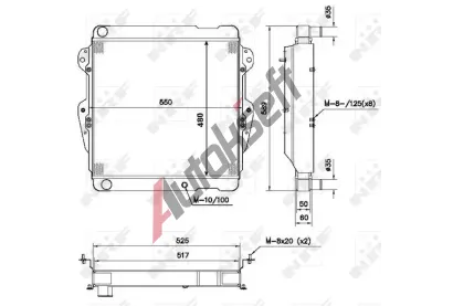 NRF Chladi vody NRF 52111, 52111