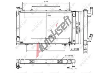 NRF Chladi vody NRF 52154, 52154