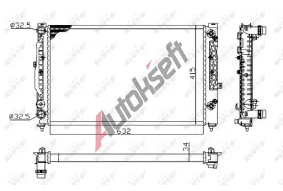 NRF Chladi vody Economy Class NRF 529504A, 529504A