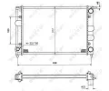 NRF Chladi vody NRF 529505, 529505