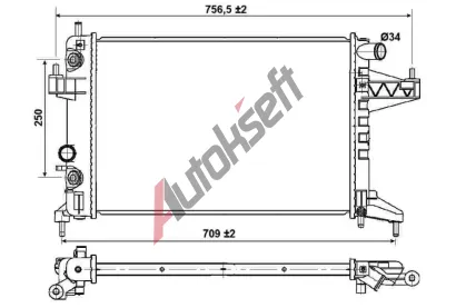 NRF Chladi vody NRF 53035, 53035
