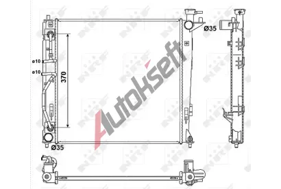 NRF Chladi vody NRF 53053, 53053