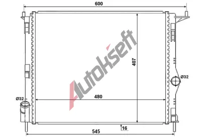 NRF Chladi vody Economy Class NRF 53069A, 53069A