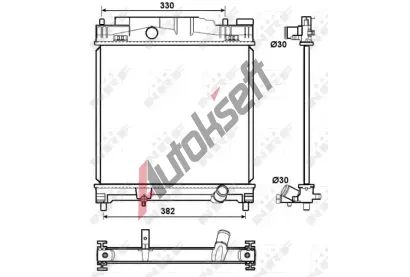 NRF Chladi vody NRF 53072, 53072