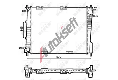 NRF Chladi vody NRF 53077, 53077