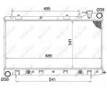 NRF Chladi vody NRF 53095, 53095