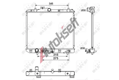 NRF Chladi� vody NRF 53158, 53158