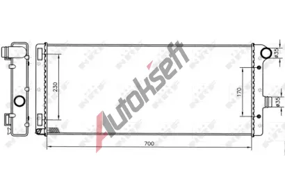 NRF Chladi� vody NRF 53228, 53228