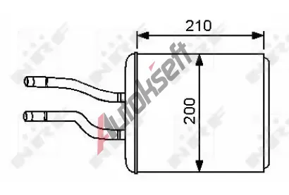 NRF Vmnk tepla vnitnho vytpn NRF 53244, 53244