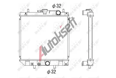 NRF Chladi vody NRF 53276, 53276