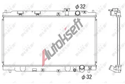 NRF Chladi vody NRF 53284, 53284