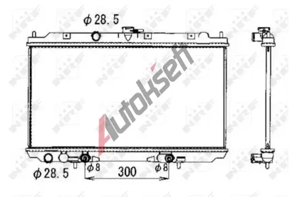 NRF Chladi vody NRF 53390, 53390
