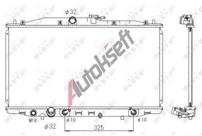 NRF Chladi vody NRF 53391, 53391