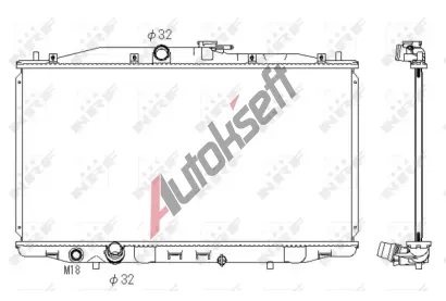 NRF Chladi vody NRF 53392, 53392