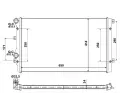Chladi vody NRF ‐ NRF 53406A