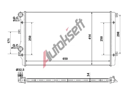 NRF Chladi vody Economy Class NRF 53406A, 53406A