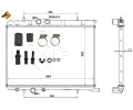 NRF Chladi vody NRF 53424, 53424