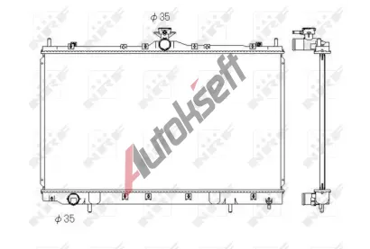 NRF Chladi� vody NRF 53431, 53431
