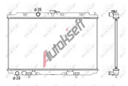 NRF Chladi� vody NRF 53435, 53435