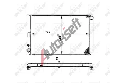 NRF Chladi vody NRF 53716, 53716