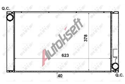 NRF Chladi vody NRF 53731, 53731