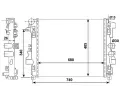 NRF Chladi vody NRF 53801, 53801